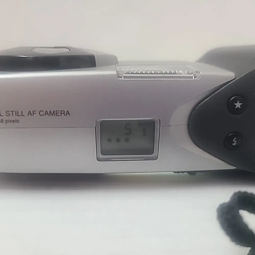 Epson PhotoPC 600 Vintage Digital Camera Tested Working w Manual 1990s